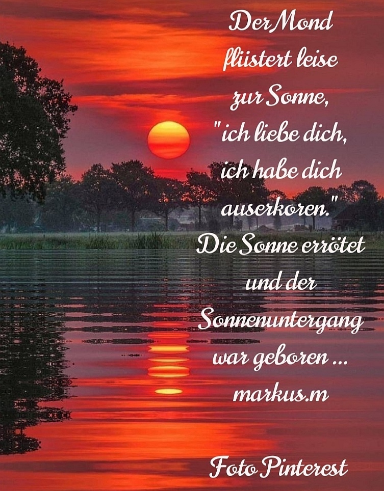 Der Mond flüstert leise